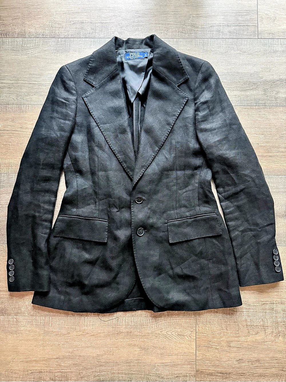 Polo Ralph Lauren Made in Italy 100% Linen Tailored Blazer